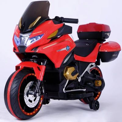Plastic Unisex Battery Powered Kids Motorbike ASTM For  2 To 7 Years Old